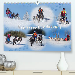 Kalender Schlittenhundesport (Premium, hochwertiger DIN A2 Wandkalender 2022, Kunstdruck in Hochglanz) von Heiko Eschrich - HeschFoto