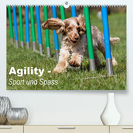 Kalender Agility - Sport und Spass (Premium, hochwertiger DIN A2 Wandkalender 2022, Kunstdruck in Hochglanz) von Fotodesign Verena Scholze