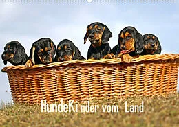 Kalender Hundekinder vom Land (Wandkalender 2022 DIN A2 quer) von Beatrice Müller