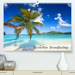 Kalender Seychellen Strandfeeling (Premium, hochwertiger DIN A2 Wandkalender 2022, Kunstdruck in Hochglanz) von Jenny Sturm