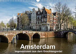 Kalender Amsterdam - Impressionen aus dem Grachtengordel (Wandkalender 2022 DIN A3 quer) von Thomas Seethaler