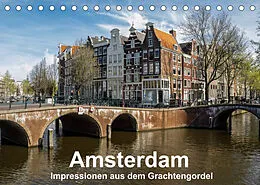 Kalender Amsterdam - Impressionen aus dem Grachtengordel (Tischkalender 2022 DIN A5 quer) von Thomas Seethaler