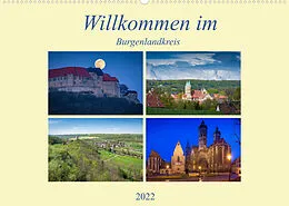 Kalender Willkommen im Burgenlandkreis (Wandkalender 2022 DIN A2 quer) von Martin Wasilewski