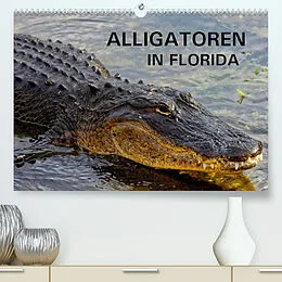 Kalender ALLIGATOREN in Florida (Premium, hochwertiger DIN A2 Wandkalender 2022, Kunstdruck in Hochglanz) von Dieter-M. Wilczek
