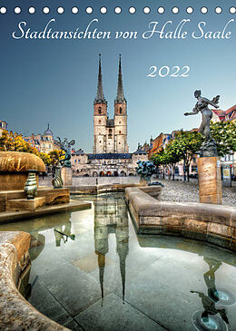 Kalender Stadtansichten von Halle Saale 2022 (Tischkalender 2022 DIN A5 hoch) von Oliver Friebel