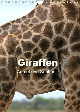 Kalender Giraffen - Anmut und Sanftheit (Wandkalender 2022 DIN A4 hoch) von Michael Herzog