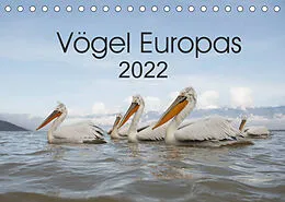 Kalender Vögel Europas 2022 (Tischkalender 2022 DIN A5 quer) von Hans Schröder