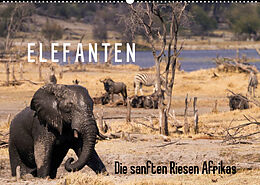 Kalender Elefanten - Die sanften Riesen Afrikas (Wandkalender 2022 DIN A2 quer) von Markus Pavlowsky Photography