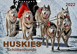 Kalender Huskies - Schlittenhunde (Wandkalender 2022 DIN A4 quer) von Peter Roder