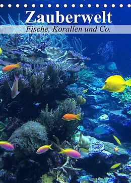 Kalender Zauberwelt. Fische, Korallen und Co. (Tischkalender 2022 DIN A5 hoch) von Elisabeth Stanzer