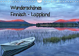 Kalender Wunderschönes Finnisch - Lappland (Wandkalender 2022 DIN A4 quer) von Anke Thoschlag