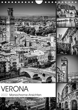 Kalender VERONA Monochrome Ansichten (Wandkalender 2022 DIN A4 hoch) von Melanie Viola