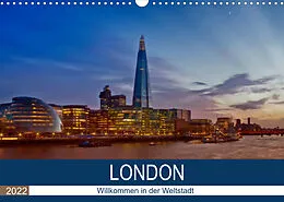 Kalender LONDON Willkommen in der Weltstadt (Wandkalender 2022 DIN A3 quer) von Melanie Viola