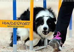 Kalender HUNDESPORT - Agility und Dog Frisbee (Wandkalender 2022 DIN A3 quer) von Constanze Rähse