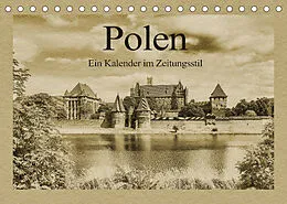 Kalender Polen  Ein Kalender im Zeitungsstil (Tischkalender 2022 DIN A5 quer) von Gunter Kirsch