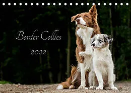 Kalender Border Collies 2022 (Tischkalender 2022 DIN A5 quer) von Christine Hemlep