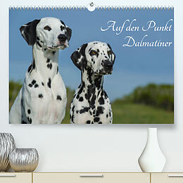 Kalender Auf den Punkt - Dalmatiner (Premium, hochwertiger DIN A2 Wandkalender 2022, Kunstdruck in Hochglanz) von Sigrid Starick