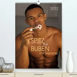 Kalender Spitzbuben mit Sixpacks 2022 (Premium, hochwertiger DIN A2 Wandkalender 2022, Kunstdruck in Hochglanz) von malestockphoto