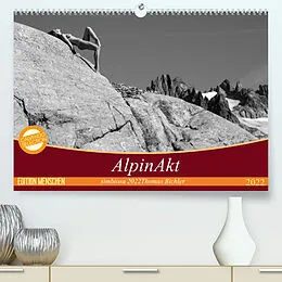 Kalender AlpinAkt (Premium, hochwertiger DIN A2 Wandkalender 2022, Kunstdruck in Hochglanz) von Thomas Bichler