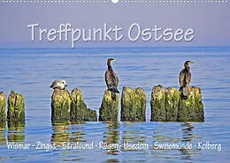 Kalender Treffpunkt Ostsee (Wandkalender 2022 DIN A2 quer) von Paul Michalzik
