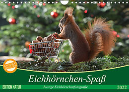Kalender Eichhörnchen-Spaß (Wandkalender 2022 DIN A4 quer) von Heike Adam