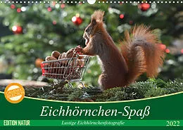 Kalender Eichhörnchen-Spaß (Wandkalender 2022 DIN A3 quer) von Heike Adam