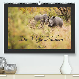 Kalender Das Weiße Nashorn (Premium, hochwertiger DIN A2 Wandkalender 2022, Kunstdruck in Hochglanz) von ©Kirsten und Holger Karius