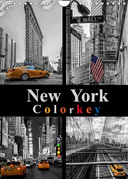 Kalender New York Colorkey (Wandkalender 2022 DIN A4 hoch) von Carina Buchspies
