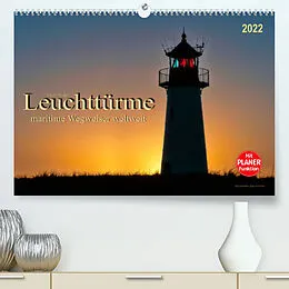 Kalender Leuchttürme - maritime Wegweiser weltweit (Premium, hochwertiger DIN A2 Wandkalender 2022, Kunstdruck in Hochglanz) von Peter Roder