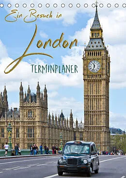 Kalender Ein Besuch in London / Terminplaner (Tischkalender 2022 DIN A5 hoch) von Melanie Viola