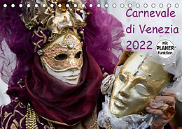 Kalender Carnevale di Venezia 2022 (Tischkalender 2022 DIN A5 quer) von Verena Scholze