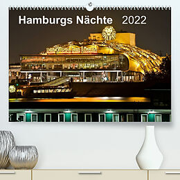 Kalender Hamburgs Nächte (Premium, hochwertiger DIN A2 Wandkalender 2022, Kunstdruck in Hochglanz) von Rolf Heymanns