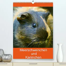 Kalender Meerschweinchen und Kaninchen Familienplaner (Premium, hochwertiger DIN A2 Wandkalender 2022, Kunstdruck in Hochglanz) von Kattobello