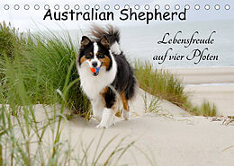 Kalender Australian Shepherd - Lebensfreude auf vier Pfoten (Tischkalender 2022 DIN A5 quer) von Miriam Nozulak