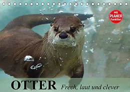 Kalender Otter. Frech, laut und clever (Tischkalender 2022 DIN A5 quer) von Elisabeth Stanzer