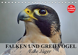 Kalender Falken und Greifvögel - Edle Jäger (Tischkalender 2022 DIN A5 quer) von Elisabeth Stanzer