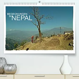 Kalender BEGEGNUNGEN IN NEPAL (Premium, hochwertiger DIN A2 Wandkalender 2022, Kunstdruck in Hochglanz) von Achim Wurm