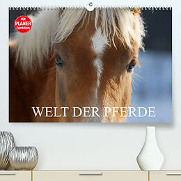 Kalender Welt der Pferde (Premium, hochwertiger DIN A2 Wandkalender 2022, Kunstdruck in Hochglanz) von Sigrid Starick