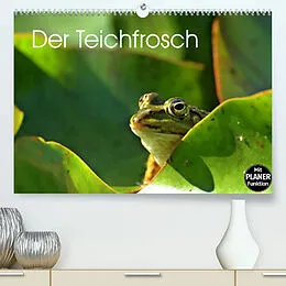 Kalender Der Teichfrosch (Premium, hochwertiger DIN A2 Wandkalender 2022, Kunstdruck in Hochglanz) von Christine Schmutzler-Schaub