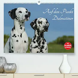 Kalender Auf den Punkt - Dalmatiner (Premium, hochwertiger DIN A2 Wandkalender 2022, Kunstdruck in Hochglanz) von Sigrid Starick