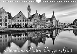 Kalender Flanderns Perlen Brügge + Gent (Wandkalender 2022 DIN A4 quer) von Andreas Klesse