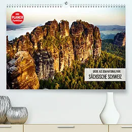 Kalender Grüße aus dem Nationalpark Sächsische Schweiz (Premium, hochwertiger DIN A2 Wandkalender 2022, Kunstdruck in Hochglanz) von Dirk Meutzner