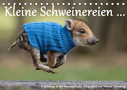 Kalender Kleine Schweinereien (Tischkalender 2022 DIN A5 quer) von Werner Schmäing