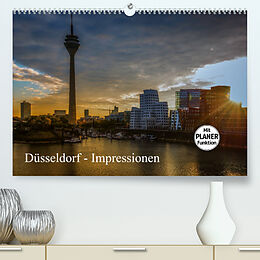 Kalender Düsseldorf - Impressionen (Premium, hochwertiger DIN A2 Wandkalender 2022, Kunstdruck in Hochglanz) von Michael Fahrenbach