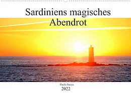 Kalender Sardiniens magisches Abendrot (Wandkalender 2022 DIN A2 quer) von Paolo Succu