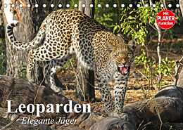 Kalender Leoparden. Elegante Jäger (Tischkalender 2022 DIN A5 quer) von Elisabeth Stanzer