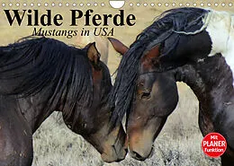Kalender Wilde Pferde. Mustangs in USA (Wandkalender 2022 DIN A4 quer) von Elisabeth Stanzer