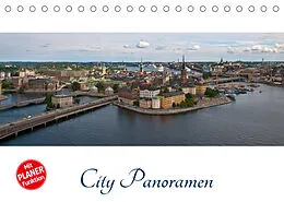 Kalender City - Panoramen (Tischkalender 2022 DIN A5 quer) von Peter Härlein