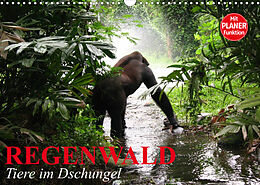 Kalender Regenwald. Tiere im Dschungel (Wandkalender 2022 DIN A3 quer) von Elisabeth Stanzer