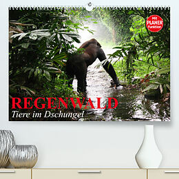 Kalender Regenwald. Tiere im Dschungel (Premium, hochwertiger DIN A2 Wandkalender 2022, Kunstdruck in Hochglanz) von Elisabeth Stanzer